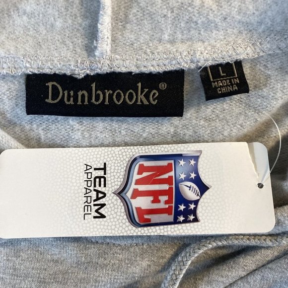 Dunbrooke NFL Team Apparel Seattle Seahawks Mens Gray Hoodie Size L - Picture 4 of 8